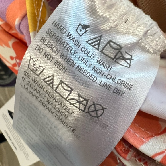 NWT🌴BRIDGEHAMPTON One Piece Swimsuit,  Tropical Colors, Detachable Strap - Picture 15 of 16